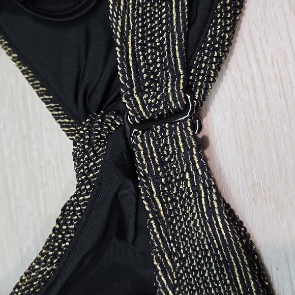 NWT Good American Women Always Fits Sculp Twist Bikini Swim sz 0/XS - Picture 8 of 13